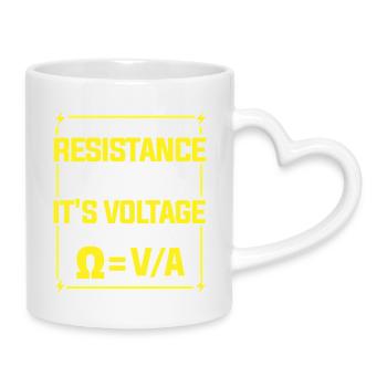 Physique Physicien Physique Étudiant en physique Professeur de physique - Mug avec anse en forme de cœur - blanc - Droite
