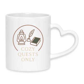 Booktok Fantasy Bookish Humor Geschenk Für - Tasse mit Herzhenkel - Weiß - Rechts