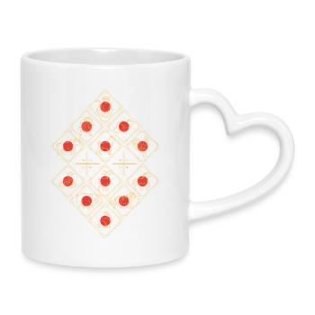 Chinese New Year Chinese Zodiac Animal Signs Lunar - Mug with Heart-Shaped Handle - white - Right