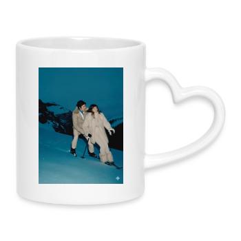 Schneezauber Duo - Tasse mit Herzhenkel - Weiß - Rechts
