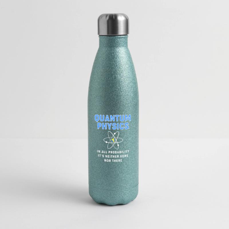 Quantum Physics Quantum Physics Glitter Thermal Bottle 500 ml