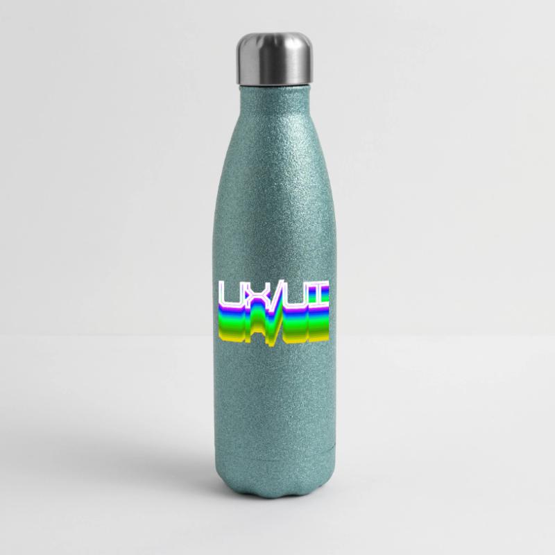 Skripting Code Developer Informatik Webentwickler Glitzer Isolierflasche 500 ml