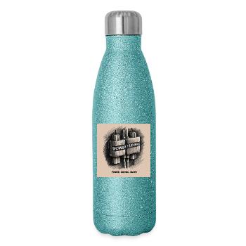 Sleep - Glitter Thermal Bottle 500 ml - blue glitter - Right