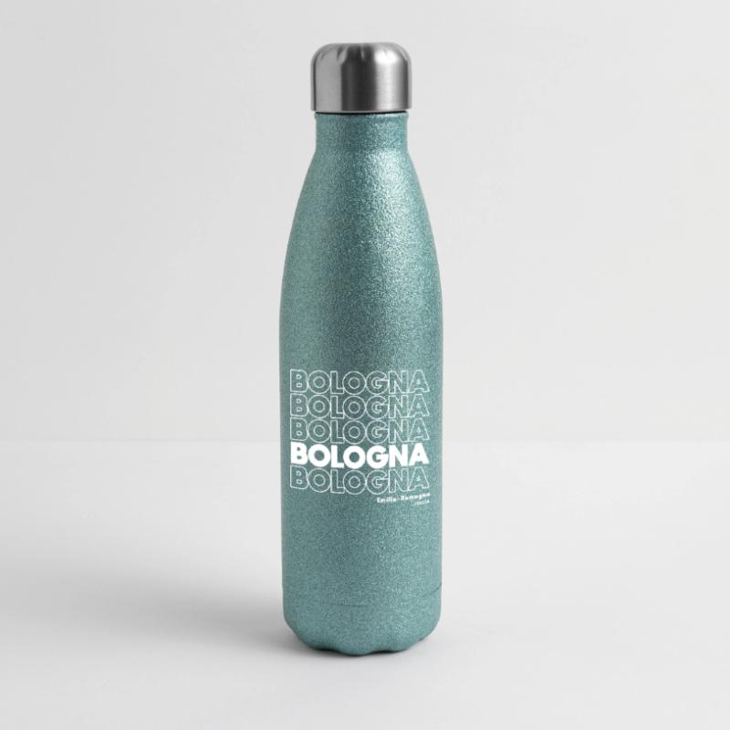 Répétition du script de blocs de Bologne Gourde isotherme pailletée 500 ml