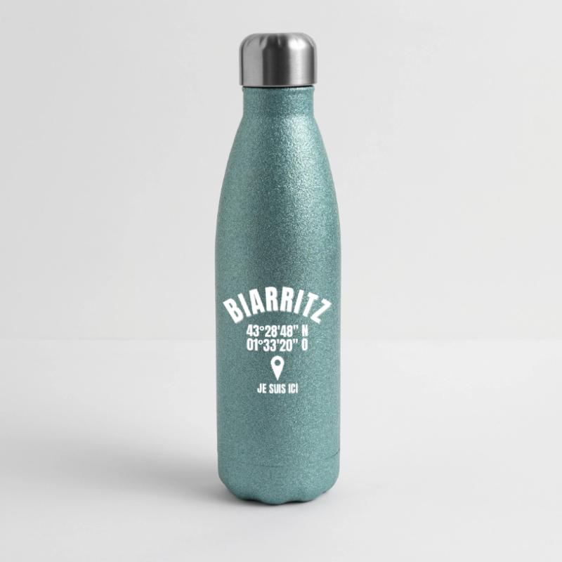 Biarritz, Basque, Pays Basque Gourde isotherme pailletée 500 ml