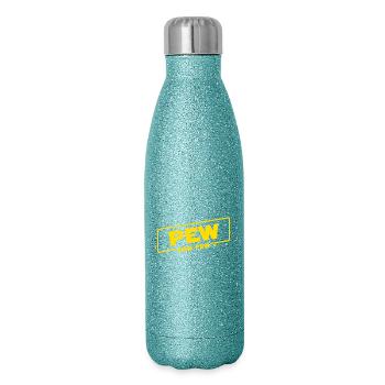 A Pew Pew Story - Glitter Thermal Bottle 500 ml - blue glitter - Right