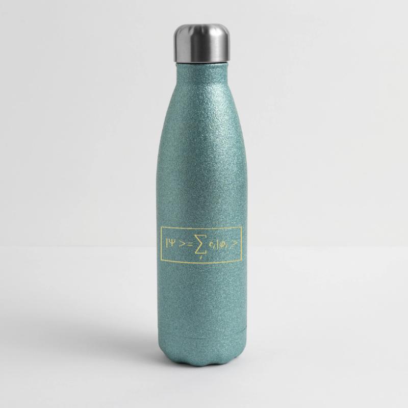 Quantum Physics Quantum Physics Quantum Leap Glitter Thermal Bottle 500 ml
