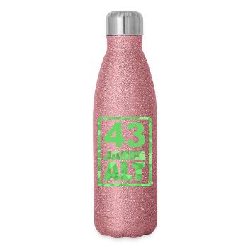 Alt 43 - Glitzer Isolierflasche 500 ml - Pink Glitzer - Rechts