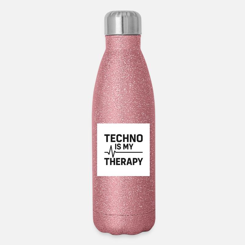 FFF2E098-3E0D-4F1A-841F-4C2C13A47547 - Gourde isotherme pailletée 500 ml - paillettes roses
