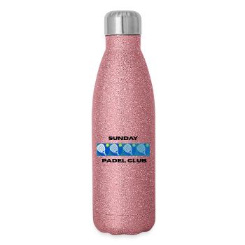 Sunday Padel Club - Glitter Thermal Bottle 500 ml - pink glitter - Right