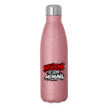 Glitzer Isolierflasche 500 ml
