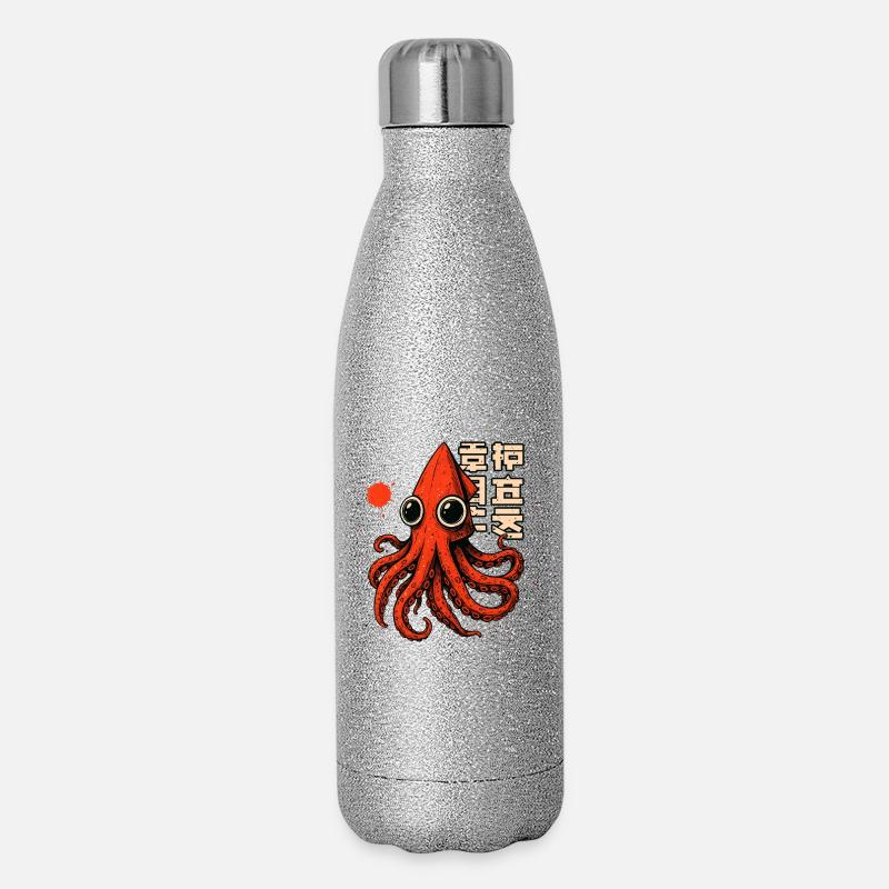TSHIRT DE CALAMAR - Gourde isotherme pailletée 500 ml - paillettes argentées