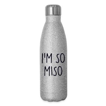 miso - Glitter Thermal Bottle 500 ml - silver glitter - Right