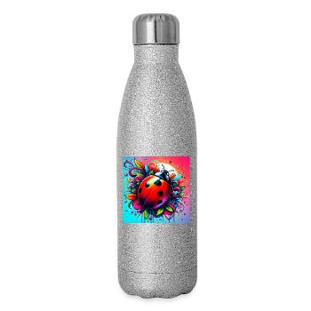 ladybird - Glitter Thermal Bottle 500 ml - silver glitter - Right