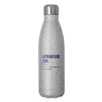 Literature - Glitter Thermal Bottle 500 ml - silver glitter - Right