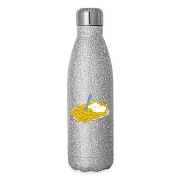 potato - Glitter Thermal Bottle 500 ml - silver glitter - Right