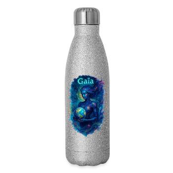Gaia - Mother Nature - Tree of Life - Glitter Thermal Bottle 500 ml - silver glitter - Right