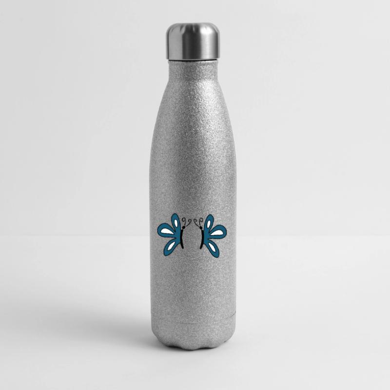 Muttertags Geschenk Mutter Muttertag Geschenkidee  Glitzer Isolierflasche 500 ml