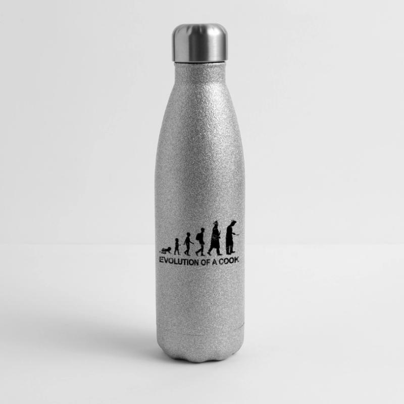 Évolution du chef Gourde isotherme pailletée 500 ml