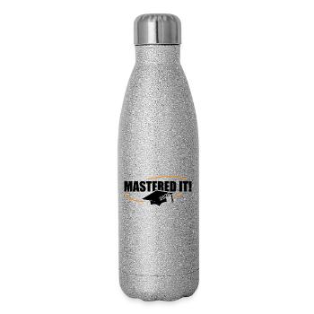 Master 2026 Graduation Graduation - Glitter Thermal Bottle 500 ml - silver glitter - Right