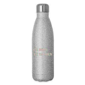 THIS ROLE SUITS YOU WELL - Glitter Thermal Bottle 500 ml - silver glitter - Right