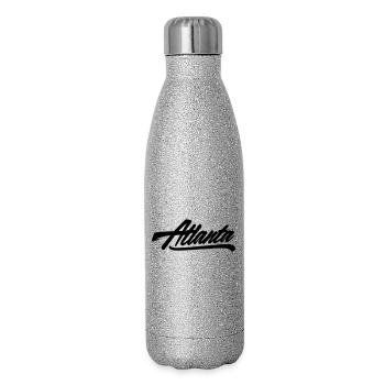 atlanta shirt - Glitzer Isolierflasche 500 ml - Silber Glitzer - Rechts