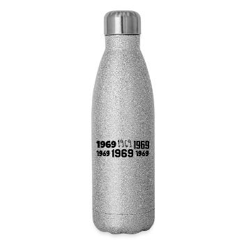 1969 - Awesome since 1969 - Glitter Thermal Bottle 500 ml - silver glitter - Right