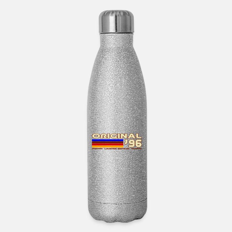 1992 - Gourde isotherme pailletée 500 ml - paillettes argentées