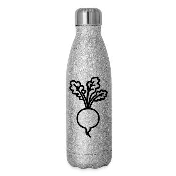 turnip - Glitter Thermal Bottle 500 ml - silver glitter - Right