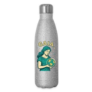 Gaia - Mother Nature - Tree of Life - Glitter Thermal Bottle 500 ml - silver glitter - Right