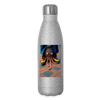 Anthropomorphic 07 - Glitter Thermal Bottle 500 ml - silver glitter - Right