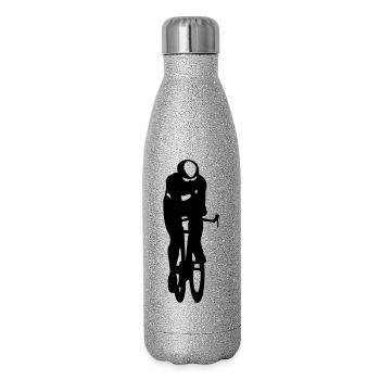 Racer - Glitter Thermal Bottle 500 ml - silver glitter - Right