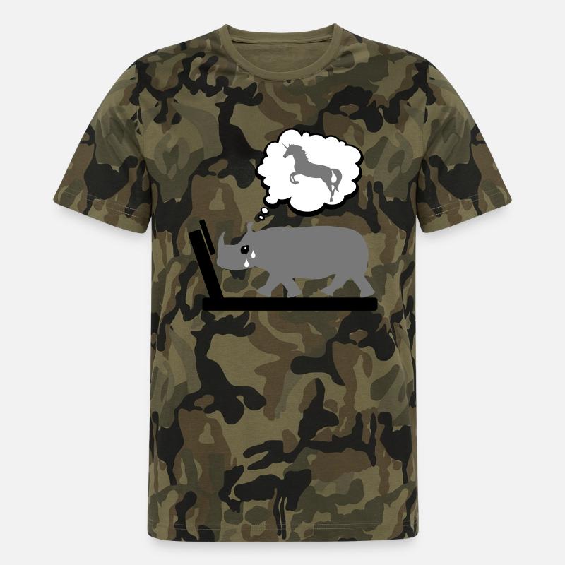 Traum - Camouflage-T-shirt til mænd - camouflage