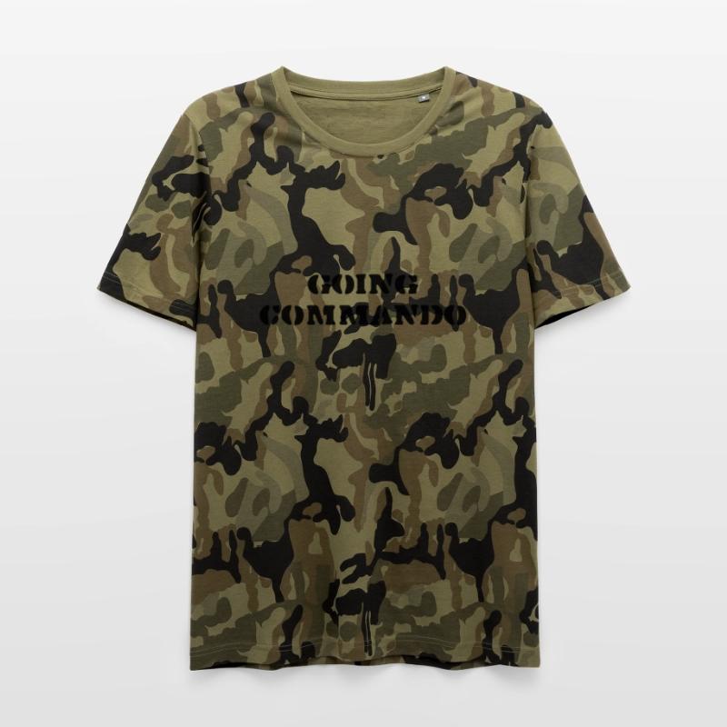 going commando Men's Camo T-Shirt
