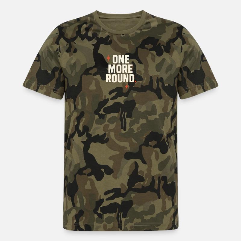 Noch Eine Runde - Männer Camo T-Shirt - Grün camouflage