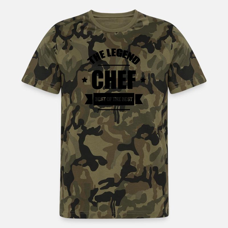 Chef cooking - Men's Camo T-Shirt - camouflage