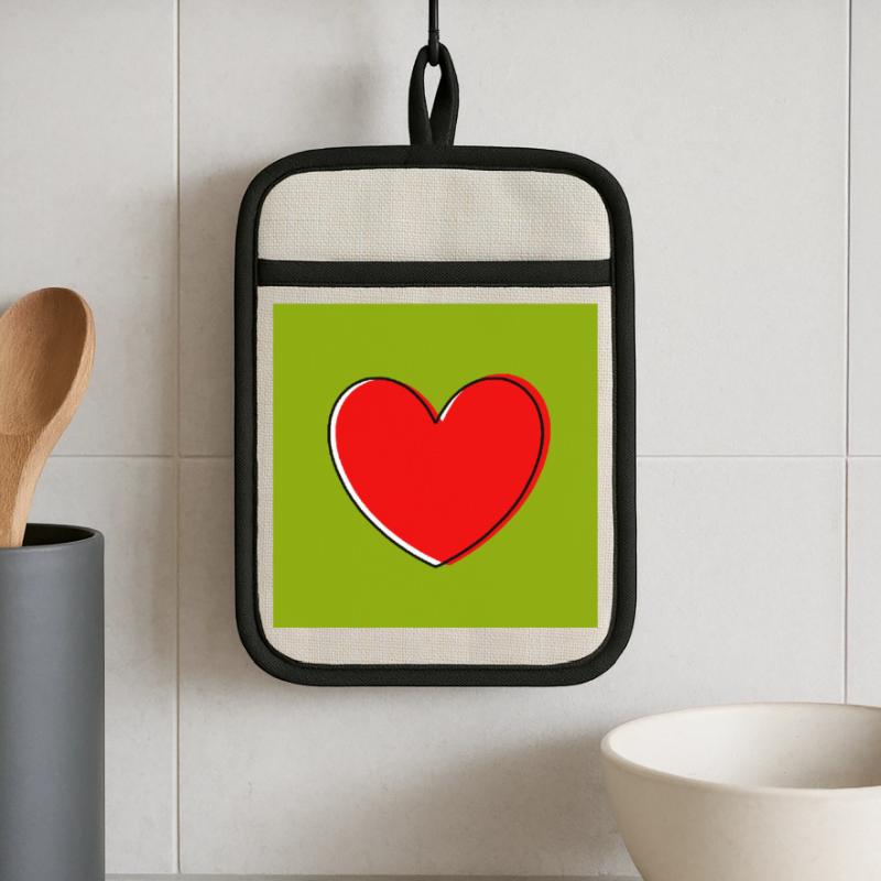 Muttertags Geschenk Mutter Muttertag Geschenkidee  Topflappen mit Gummirückseite