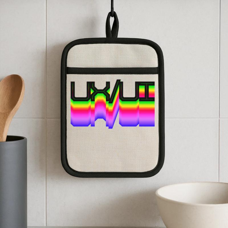 Code Developer Skripting Dev Computerfreak Geek Topflappen mit Gummirückseite