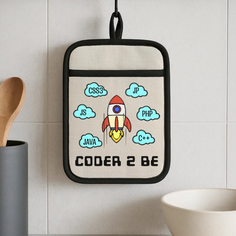 Open Source Developer Css C++ Php Java Coden Topflappen mit Gummirückseite