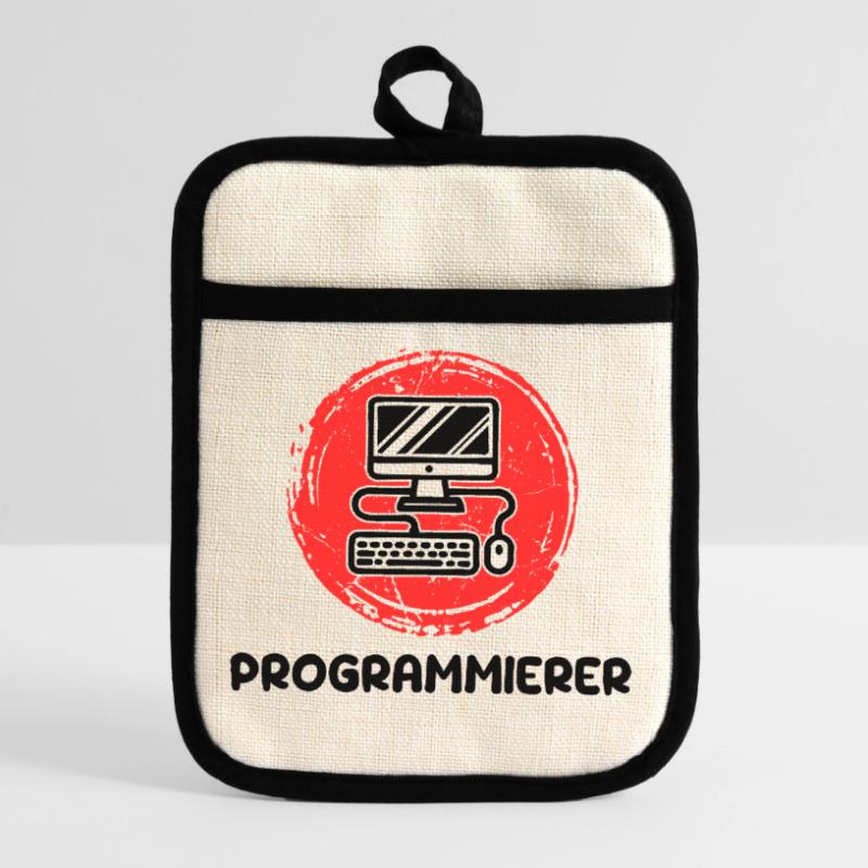 Developer, Programmer, Coden, Computer Science Pot holders with rubber back