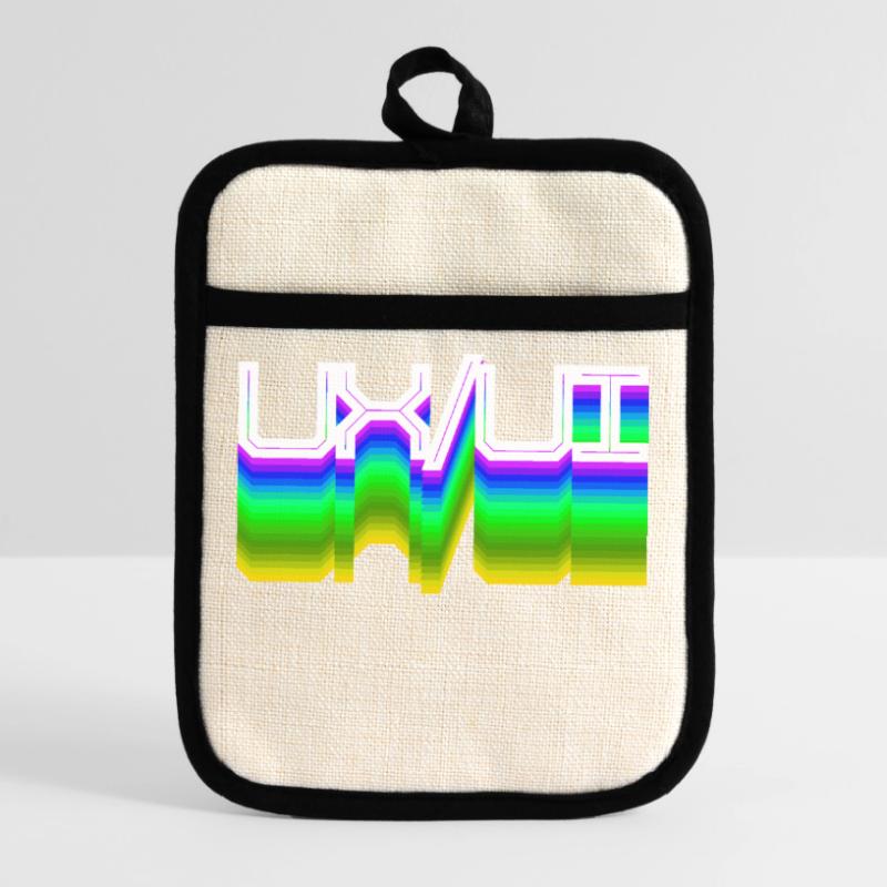 Skripting Code Developer Informatik Webentwickler Topflappen mit Gummirückseite