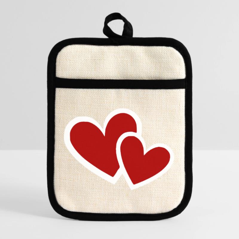 Muttertags Geschenk Mutter Muttertag Geschenkidee  Topflappen mit Gummirückseite