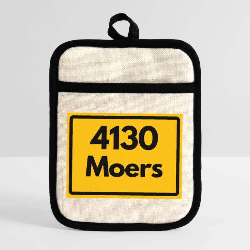 OLD POSTCODE POSTCODE RETRO 4130 MOERS Pot holders with rubber back