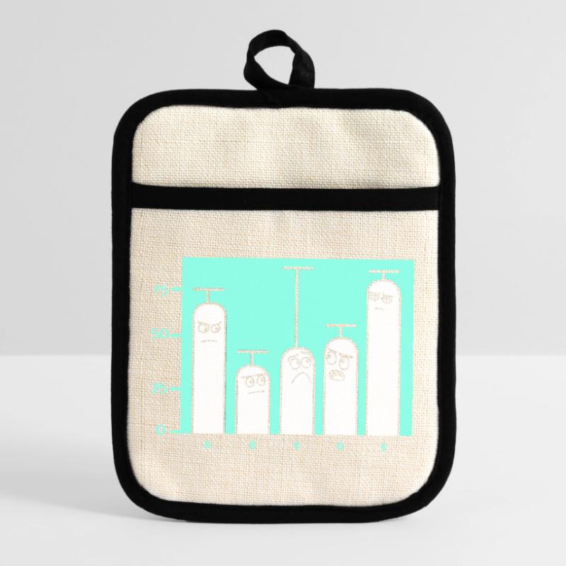 Programmer Coder GPT Pot holders with rubber back