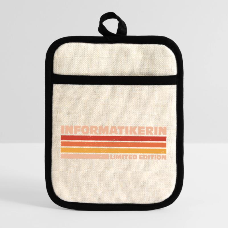 Computer Scientist Computer Scientist Programmer Pot holders with rubber back