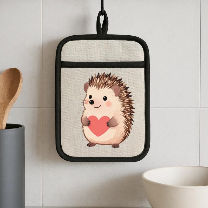 Muttertags Geschenk Mutter Muttertag Geschenkidee  Topflappen mit Gummirückseite