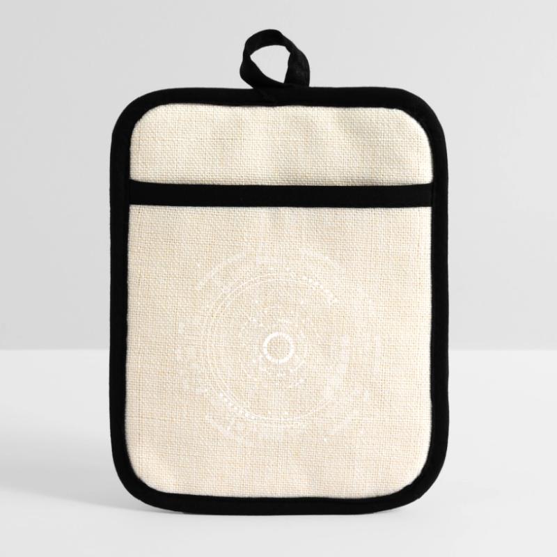 ordinateur c-base étoile space cpu nerd pc coder star Maniques avec dos en caoutchouc