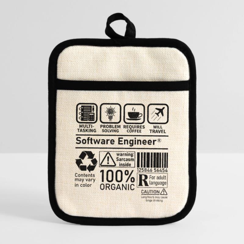 software engineer multi tasking problem solving Pot holders with rubber back