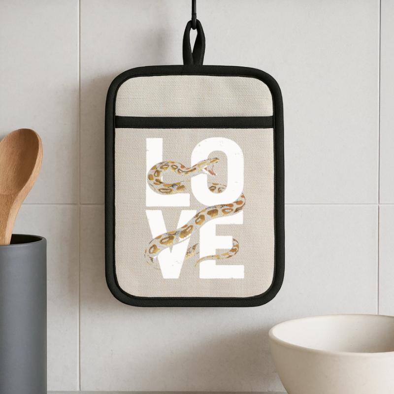 King Python Snakes LOVE Terrarium Python Pot holders with rubber back