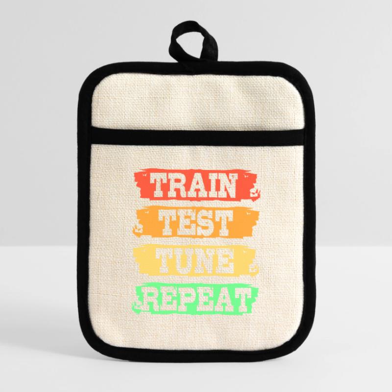 GPT Coder Programmer Pot holders with rubber back